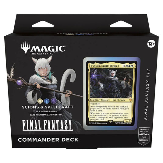 Magic The Gathering Universes Beyond Final Fantasy Scions & Spellcraft Commander Deck - Cartoncito Cards