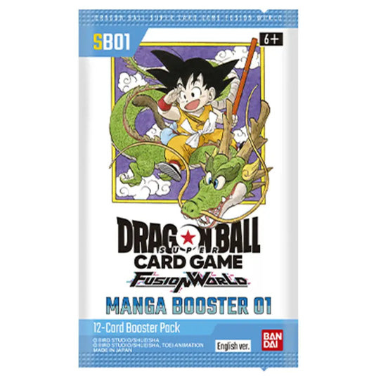 Dragon Ball Super Card Game Fusion World SB01 Manga Booster Booster Box