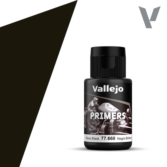 Vallejo Primers Negro Brillante 77.660