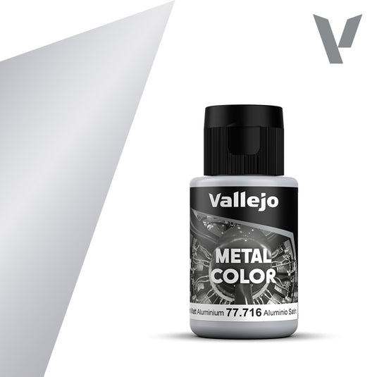 Vallejo Metal Color Aluminio Satinado 77.716