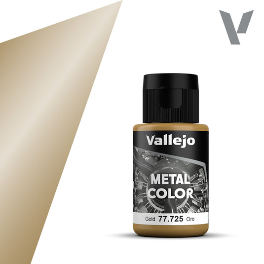 Vallejo Metal Color Oro 77.725