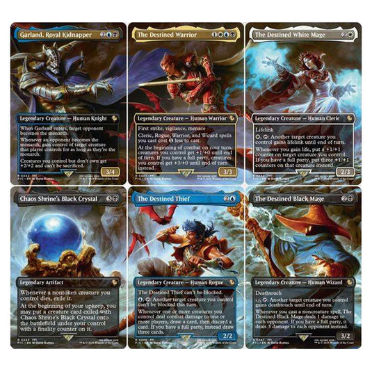 Magic The Gathering Universes Beyond Final Fantasy Scene Box Garland at the Chaos Shrine