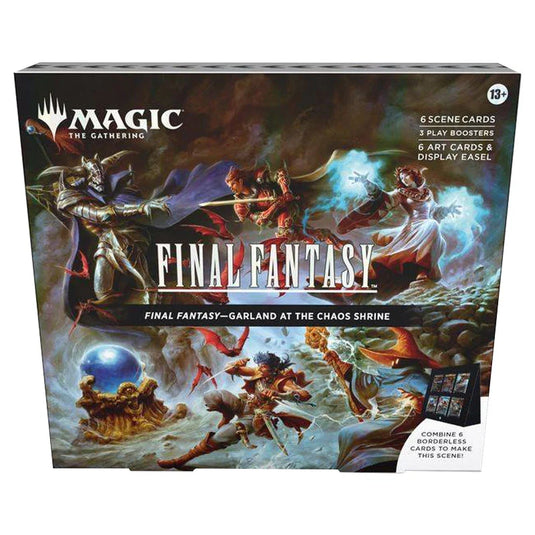 Magic The Gathering Universes Beyond Final Fantasy Scene Box Garland at the Chaos Shrine