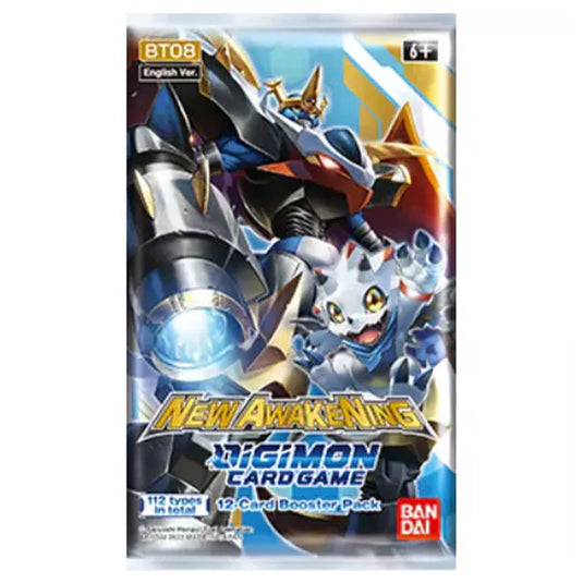 Digimon Card Game BT08 New Awakening Booster Pack