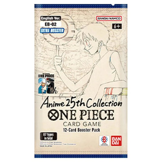 One Piece Card Game EB02 Anime 25th Collection Booster Pack - Cartoncito Cards