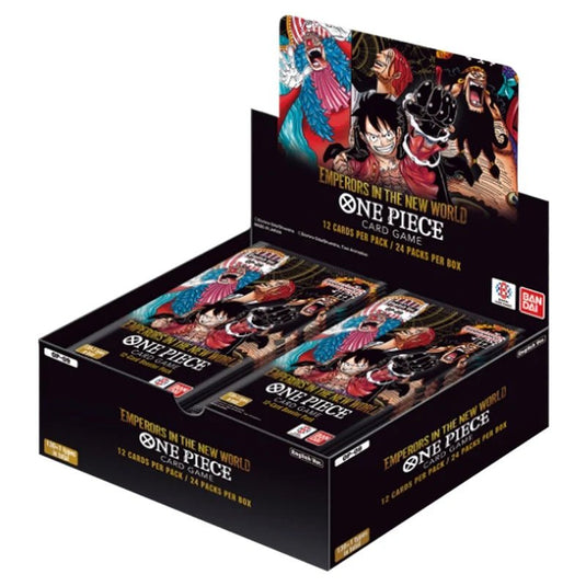 One Piece Card Game OP - 09 Emperors in the New World Booster Box - Cartoncito Cards