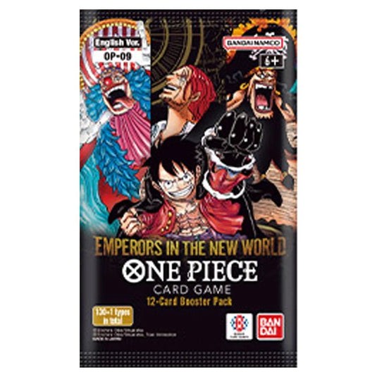 One Piece Card Game OP - 09 Emperors in the New World Booster Pack - Cartoncito Cards