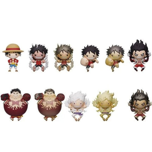 One Piece Series 4 3D Foam Bag Clip - Cartoncito Cards