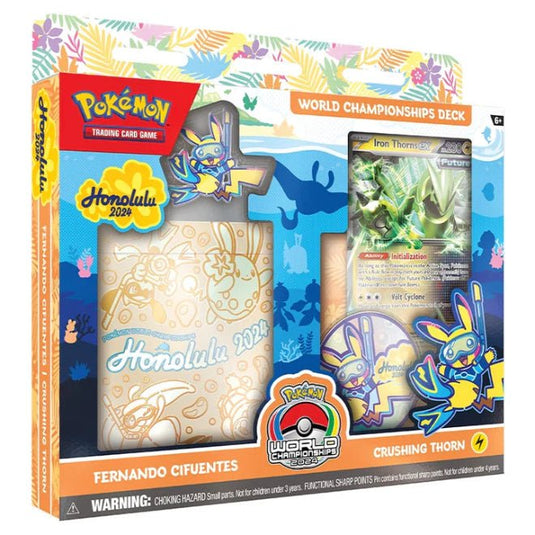 Pokemon 2024 World Championship Deck Fernando Cifuentes - Cartoncito Cards
