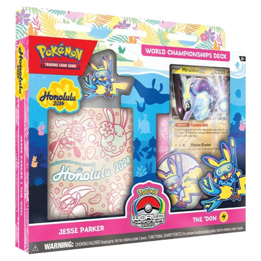 Pokemon 2024 World Championship Deck Jesse Parker - Cartoncito Cards