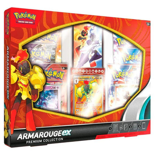 Pokemon Armarouge ex Premium Collection Box - Cartoncito Cards