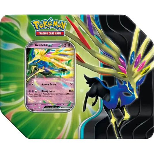 Pokemon Azure Legends Tin Xerneas - Cartoncito Cards
