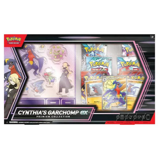 Pokemon Cynthia's Garchomp ex Premium Collection - Cartoncito Cards