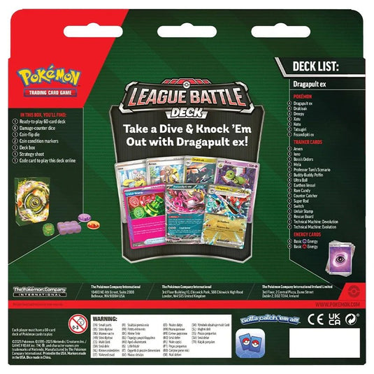 Pokemon ex League Battle Deck Dragapult ex - Cartoncito Cards