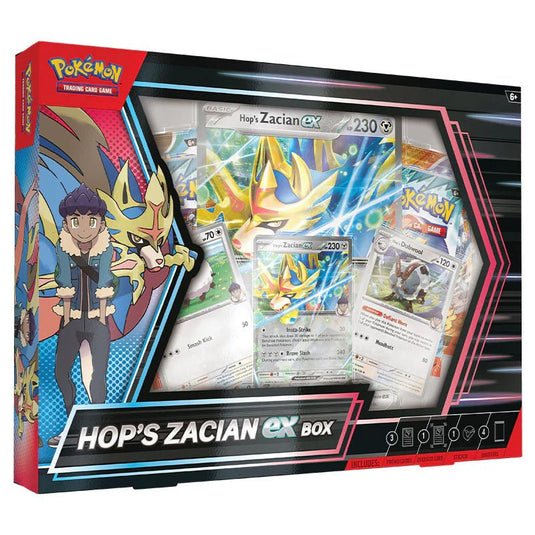 Pokemon Hop's Zacian ex Box - Cartoncito Cards