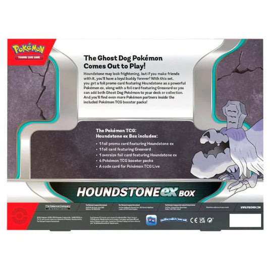 Pokemon Houndstone ex Box - Cartoncito Cards