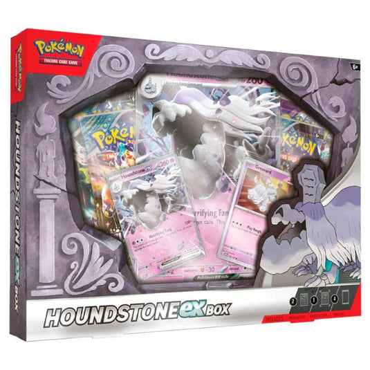 Pokemon Houndstone ex Box - Cartoncito Cards