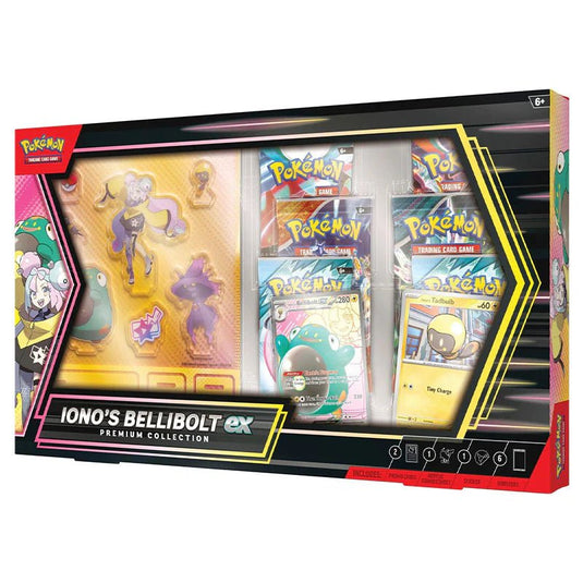 Pokemon Iono’s Bellibolt ex Premium Collection - Cartoncito Cards