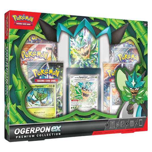 Pokemon Ogerpon ex Premium Collection - Cartoncito Cards