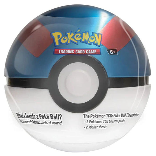 Pokemon Poke Ball Tin D2024 - Great Ball - Cartoncito Cards