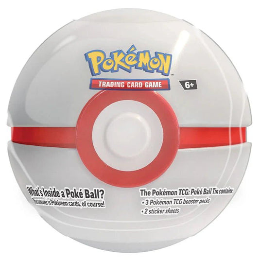 Pokemon Poke Ball Tin D2024 - Premiere Ball - Cartoncito Cards