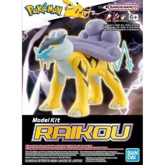 Pokemon Raikou Model Kit - Cartoncito Cards