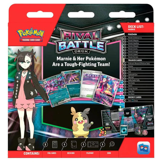 Pokemon Rival Battle Deck Marnie - Cartoncito Cards