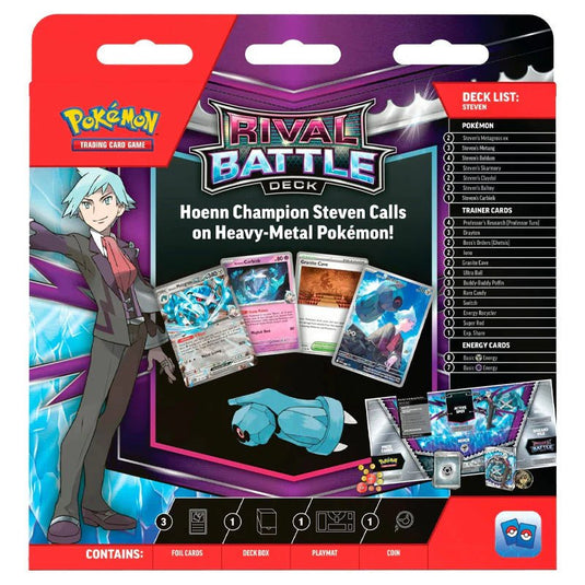 Pokemon Rival Battle Deck Steven - Cartoncito Cards