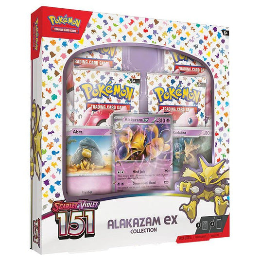 Pokemon Scarlet & Violet 151 Alakazam ex Collection - Cartoncito Cards