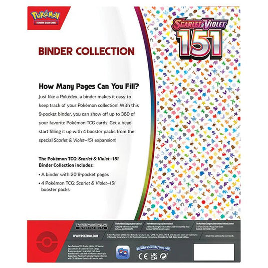 Pokemon Scarlet & Violet 151 Binder Collection - Cartoncito Cards
