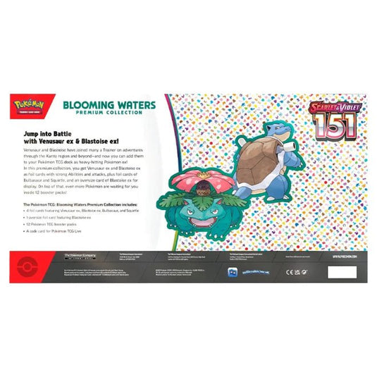 Pokemon Scarlet & Violet 151 Blooming Waters Premium Collection - Cartoncito Cards