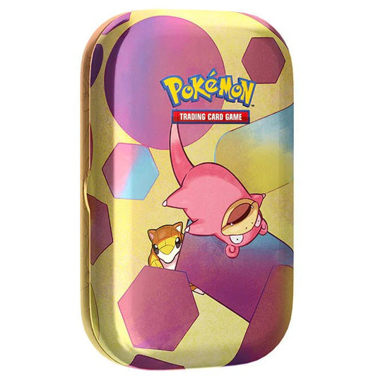 Pokemon Scarlet & Violet 151 Mini Tin Slowpoke & Sandshrew - Cartoncito Cards