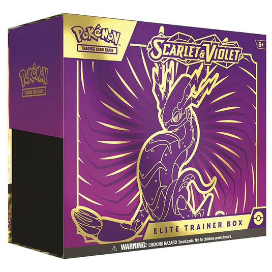 Pokemon Scarlet & Violet Base Set Elite Trainer Box Miraidon - Cartoncito Cards