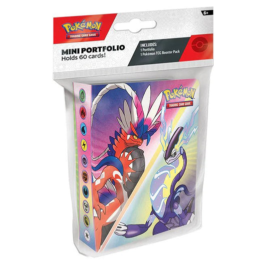 Pokemon Scarlet & Violet Base Set Mini Portfolio with Booster - Cartoncito Cards