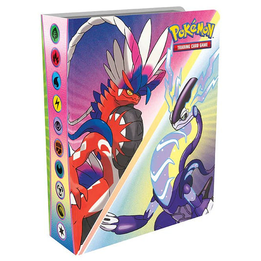 Pokemon Scarlet & Violet Base Set Mini Portfolio with Booster - Cartoncito Cards