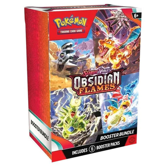 Pokemon Scarlet & Violet Obsidian Flames Booster Bundle - Cartoncito Cards