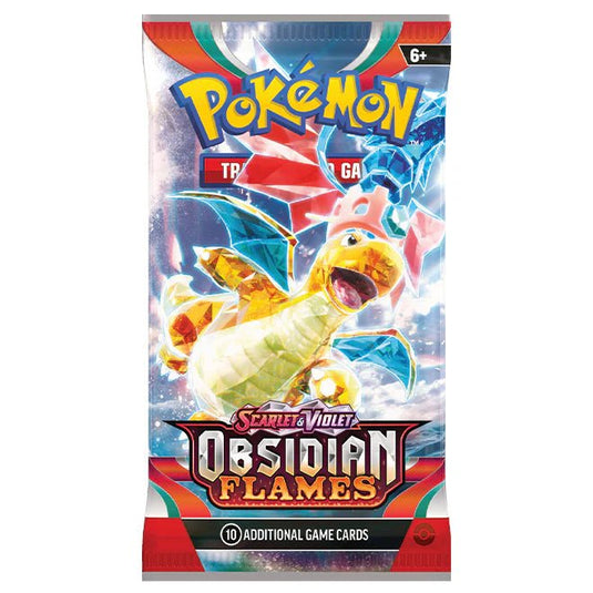Pokemon Scarlet & Violet Obsidian Flames Booster Pack - Cartoncito Cards