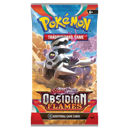 Pokemon Scarlet & Violet Obsidian Flames Booster Pack - Cartoncito Cards
