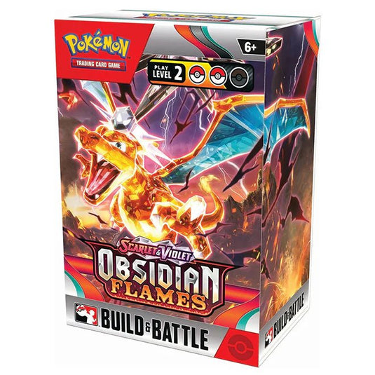Pokemon Scarlet & Violet Obsidian Flames Build & Battle Box - Cartoncito Cards