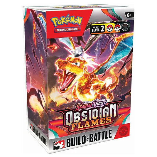 Pokemon Scarlet & Violet Obsidian Flames Build & Battle Box - Cartoncito Cards