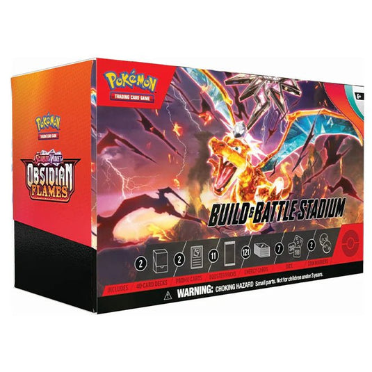 Pokemon Scarlet & Violet Obsidian Flames Build & Battle Stadium - Cartoncito Cards