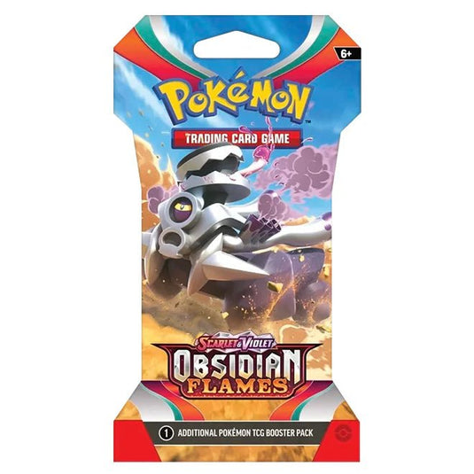 Pokemon Scarlet & Violet Obsidian Flames Sleeved Booster - Cartoncito Cards