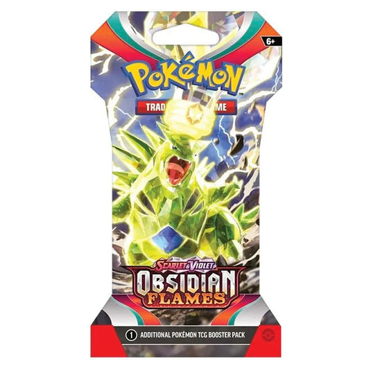 Pokemon Scarlet & Violet Obsidian Flames Sleeved Booster - Cartoncito Cards
