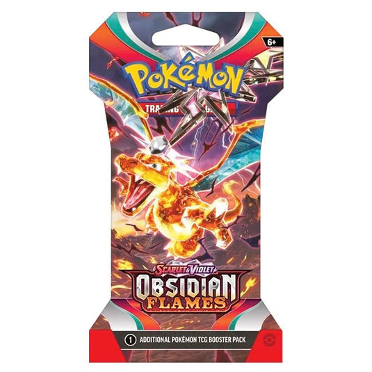 Pokemon Scarlet & Violet Obsidian Flames Sleeved Booster - Cartoncito Cards