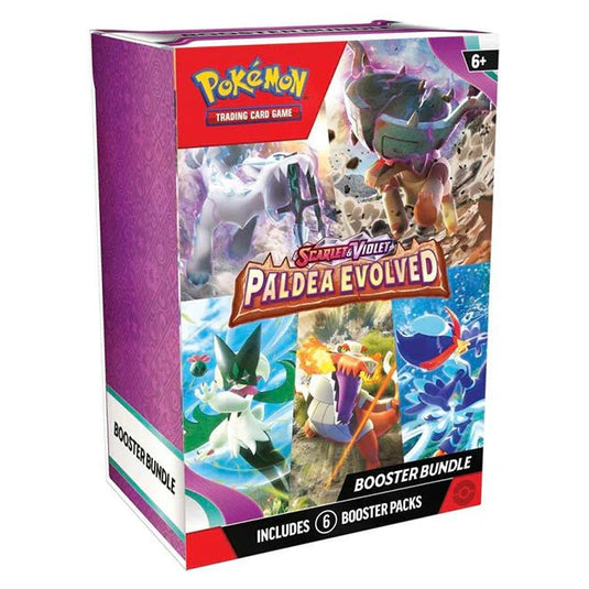 Pokemon Scarlet & Violet Paldea Evolved Booster Bundle - Cartoncito Cards