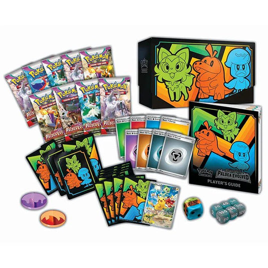 Pokemon Scarlet & Violet Paldea Evolved Elite Trainer Box - Cartoncito Cards