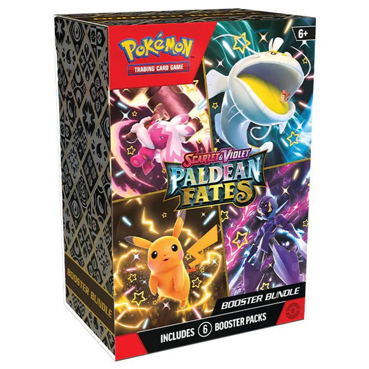 Pokemon Scarlet & Violet Paldean Fates Booster Bundle - Cartoncito Cards