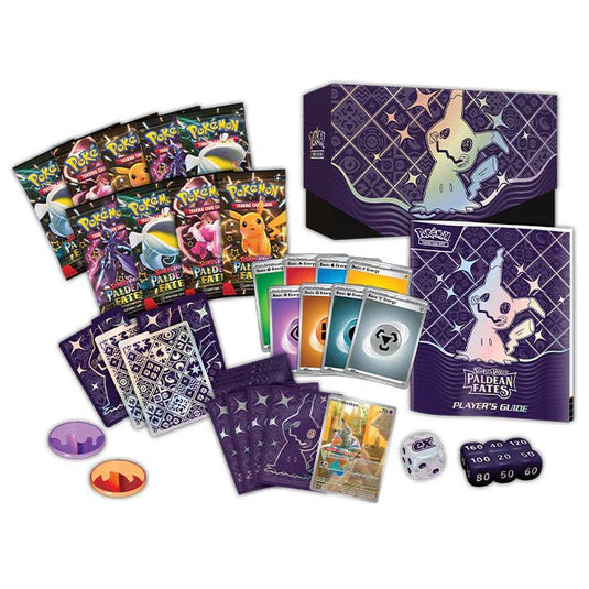 Pokemon Scarlet & Violet Paldean Fates Elite Trainer Box - Cartoncito Cards