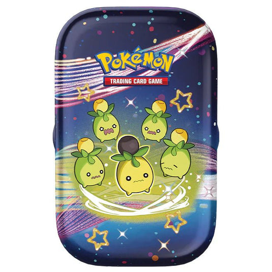 Pokemon Scarlet & Violet Paldean Fates Mini Tin Smoliv - Cartoncito Cards