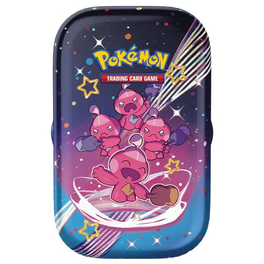 Pokemon Scarlet & Violet Paldean Fates Mini Tin Tinkatink - Cartoncito Cards